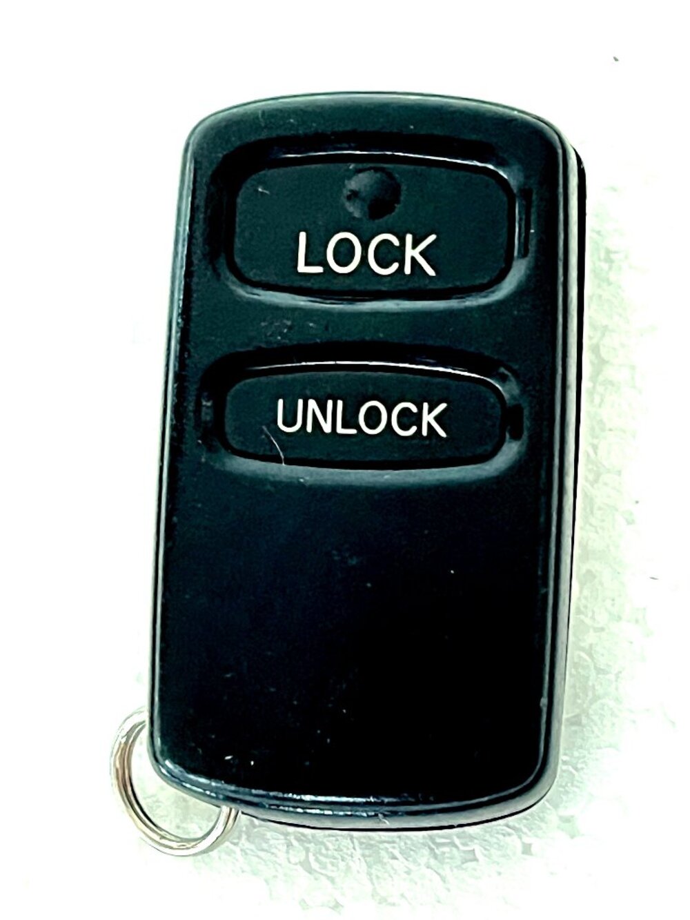 Used OEM Mitsubishi 2-button Keyless Lock Remote FOB OMRON G8D-525M-A Not Tested